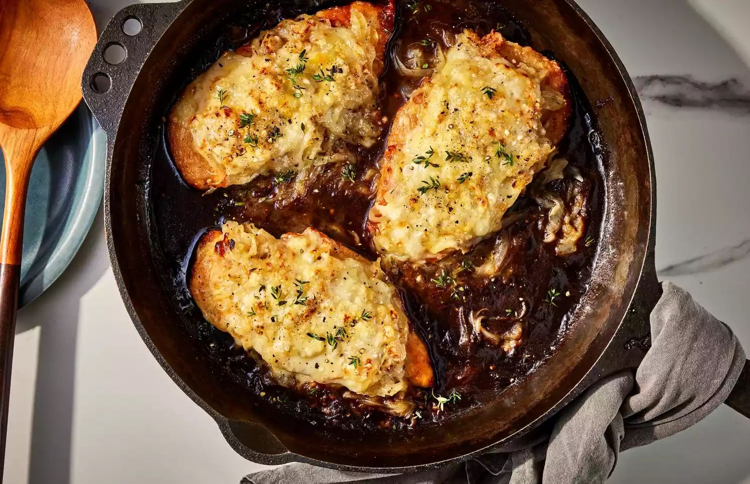 Skillet French Onion Chicken