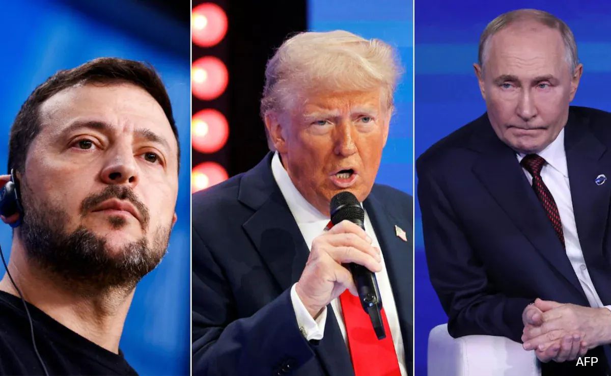 US President, Donald Trump has revealed that Negotiators working to end the Russia-Ukraine war have already discussed “dividing up certain assets