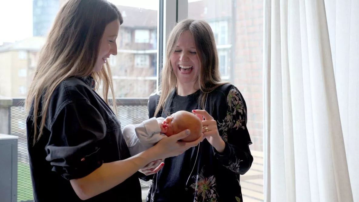A woman has made history to become the first in the UK to have a baby with a transplanted womb.