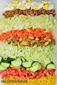 Ingredients for Nigerian Salad