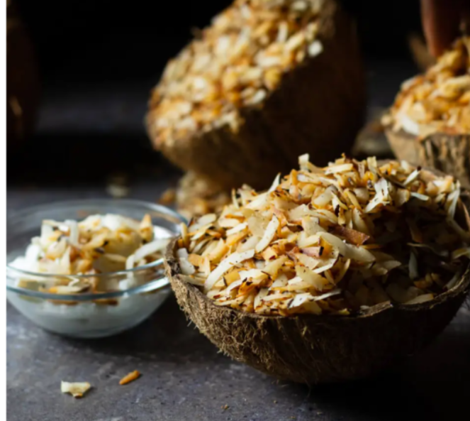 NIGERIAN TOASTED COCONUT CANDY