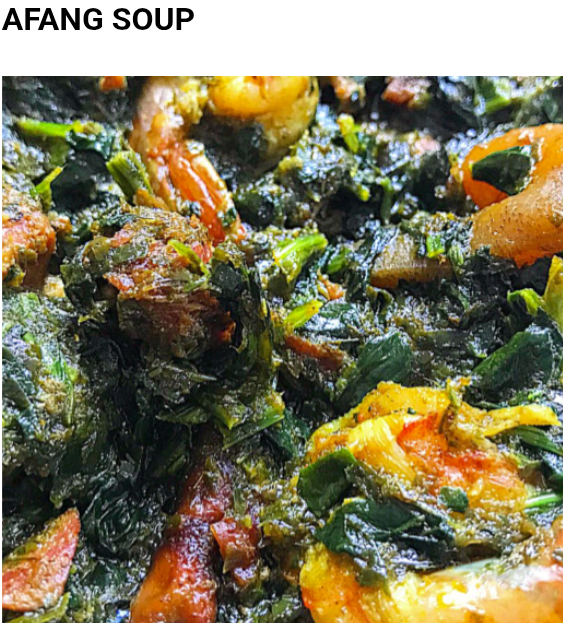 NIGERIAN AFANG SOUP