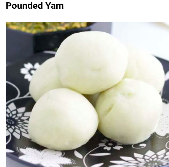 Pounded Yam @africa