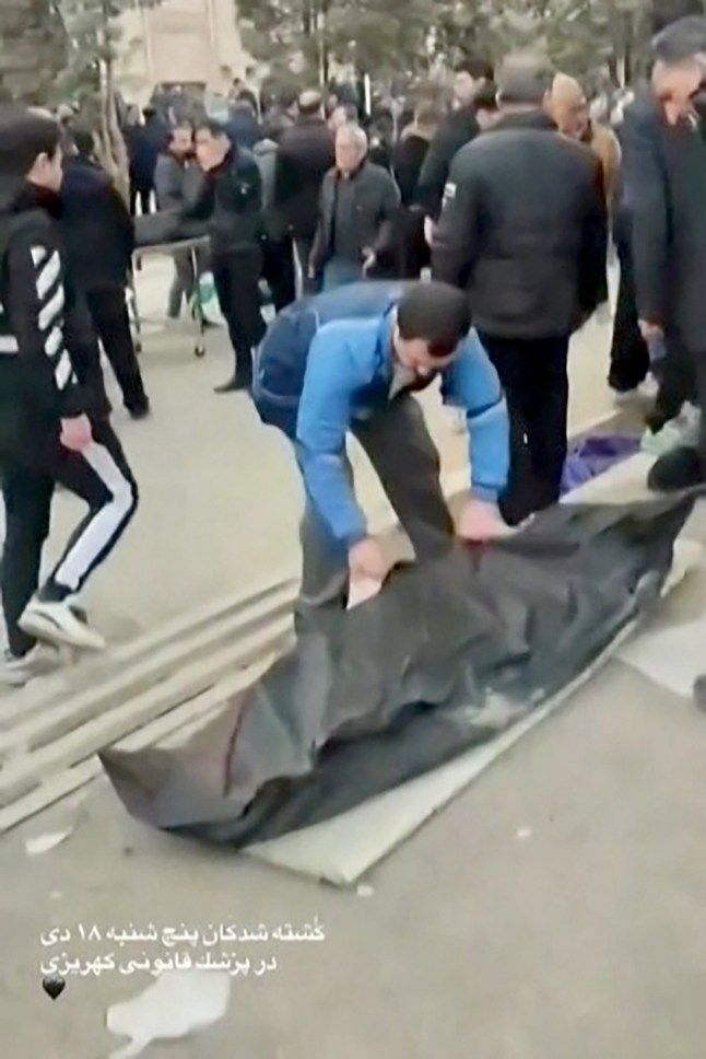 Hundreds of protesters have been k!lled, and thousands have been arrested after the nation’s regime launched a bloody crackdown in response to&nbsp;protests