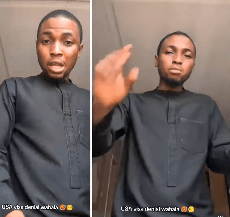 A young Nigerian man has taken to social media to express his frustration after being denied a U.S. visa for the second&nbsp;time.