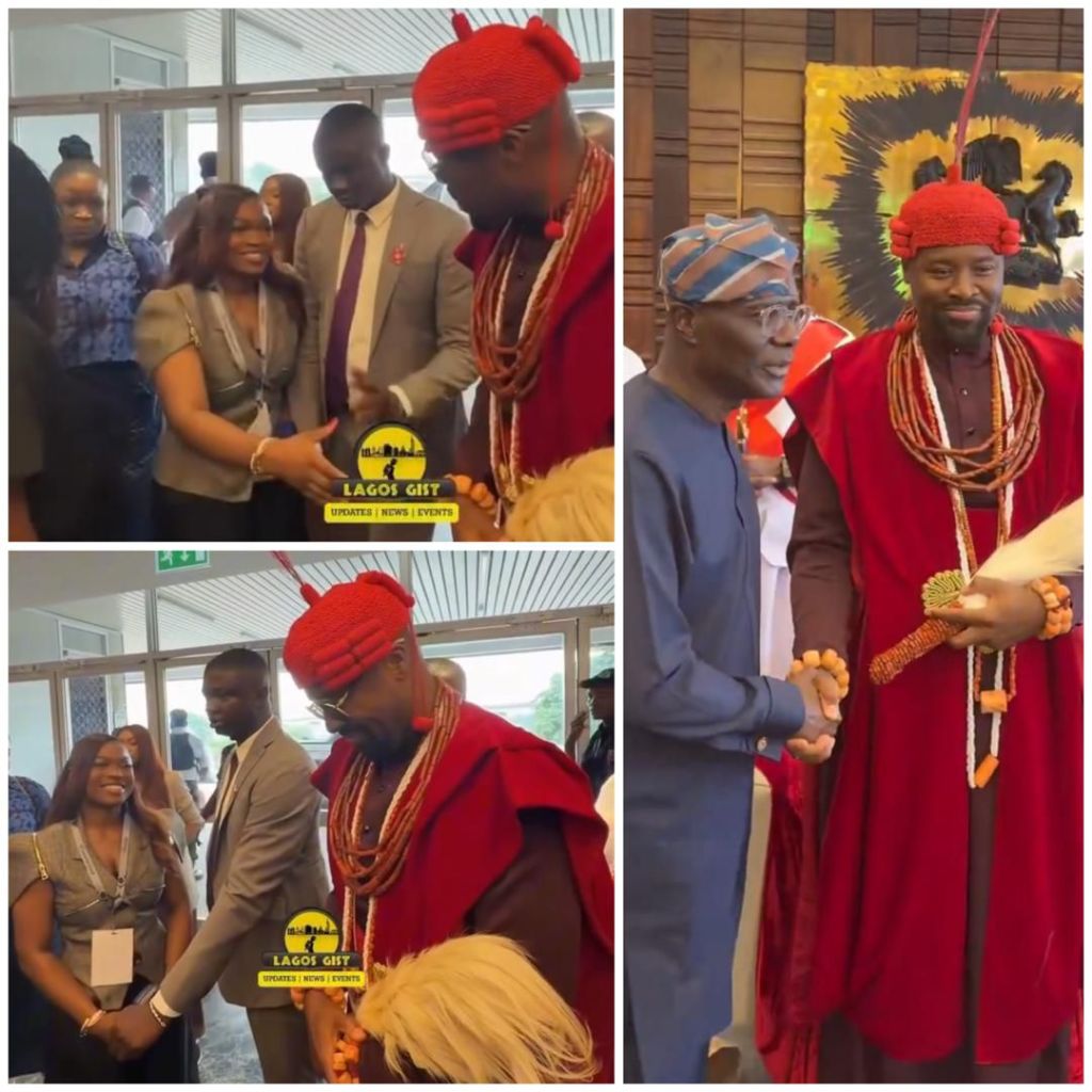 Nigerians on social media are reacting to a trending video showing the moment the security detail of the Olu of Warri stopped a lady from shaking him at an event.Nigerian Travel&nbsp;Packages