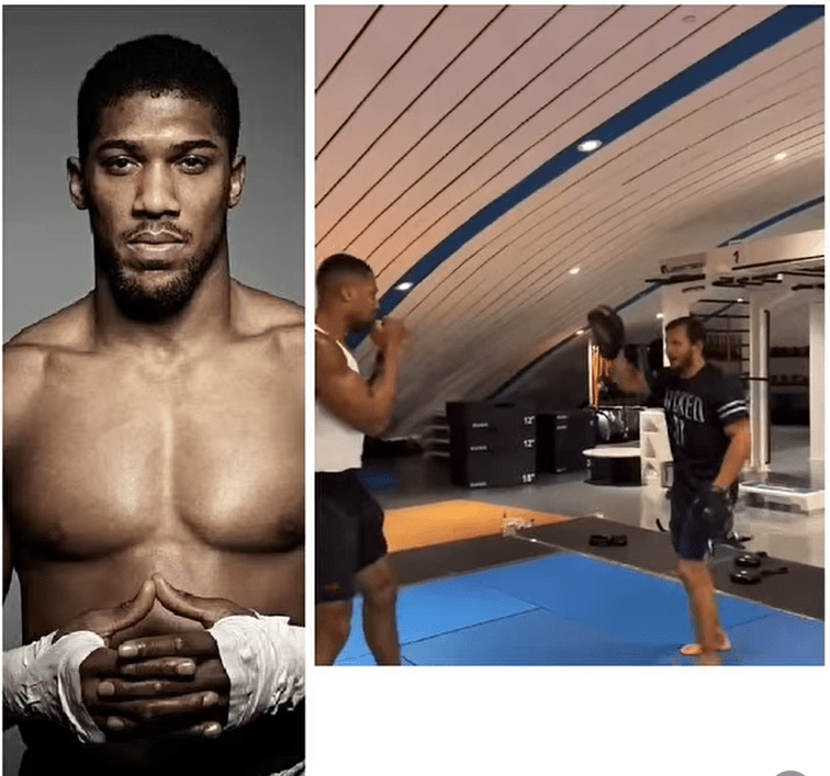 Anthony Joshua posted a video on Snapchat showing himself back in training, focusing on rebuilding physically and mentally. The update comes weeks after the burial of his friends who died in a tragic accident in&nbsp;Nigeria