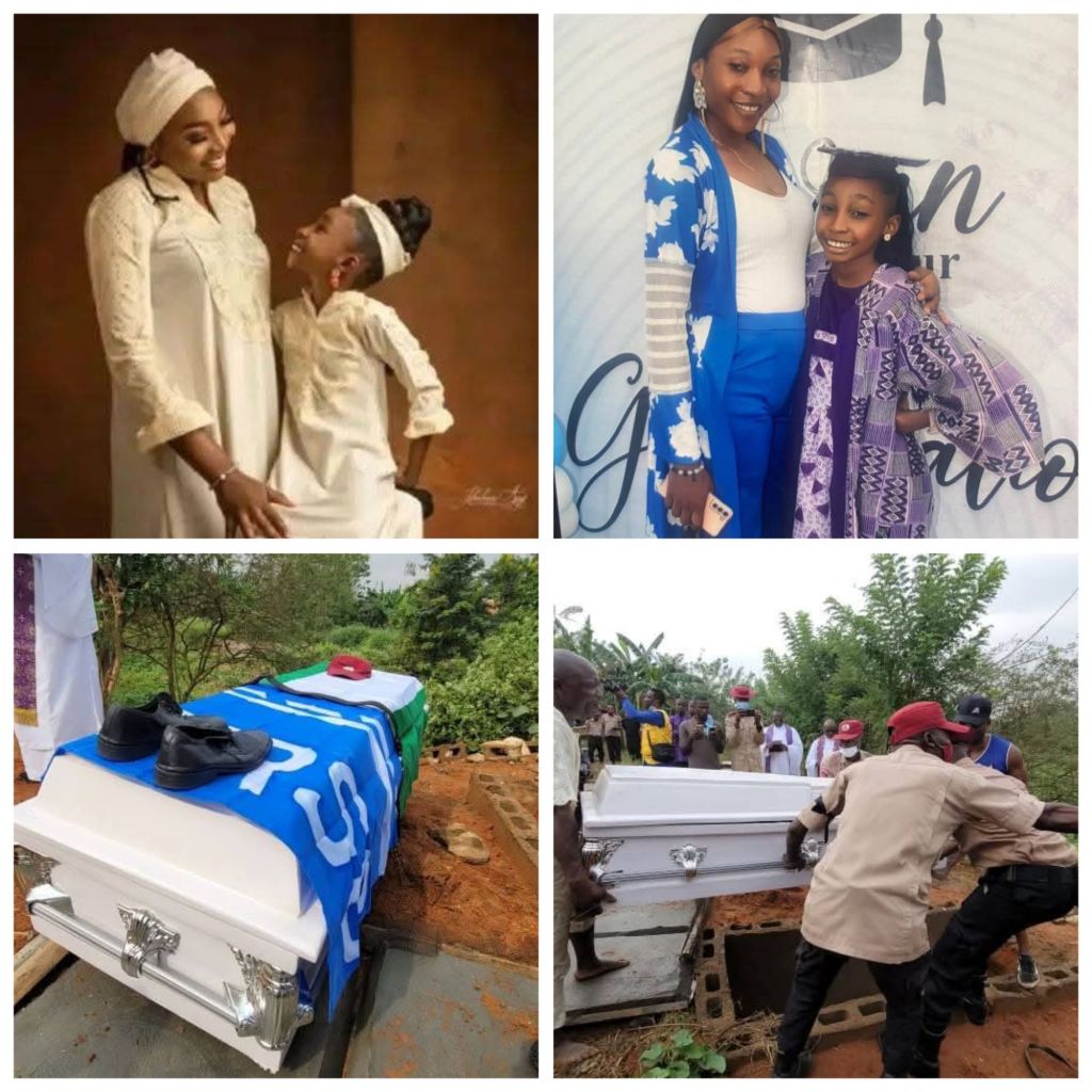 The Federal Road Safety Corps (FRSC) officer, Lasisi Oluwamayokun and her daughter, Adesewa, who were k!lled by ritualists have been buried in Osogbo, Osun&nbsp;State.