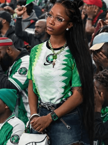 Reality TV star, Tacha, has blamed the Nigeria Football Federation NFF over the outcome of Wednesday, January 14, semi-final match between Nigeria and 🇲🇦&nbsp;Morocco