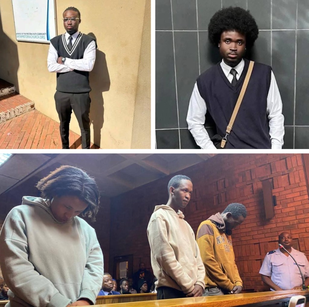 Three accused in the m8rder of 22-year-old Nigerian e-hailing driver, Isaac Satlat, appeared in the Pretoria Magistrate’s Court in South Africa on&nbsp;Monday