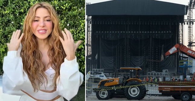 Singer, Shakira’s crew member crushed to d£ath while building stage for her&nbsp;concert