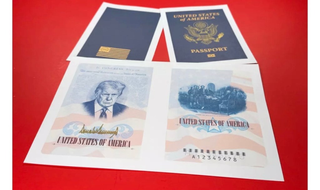 US to issue passports with Trump’s&nbsp;photo