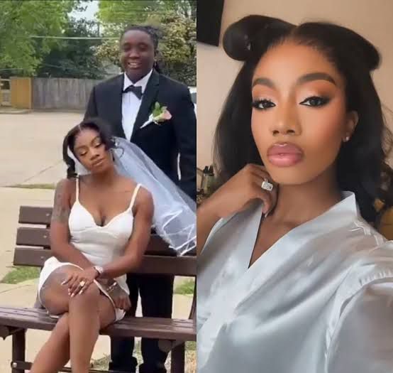 Let my mother go” – BBNaija star, Angel accuses estranged wife of getting her mum arrested over car&nbsp;dispute.