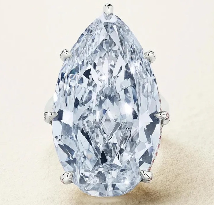 A blue diamond that conducts electricity sounds like Iron Man’s engagement ring, but Christie’s 31.62-carat Azure Blue is very real, the largest Fancy Blue diamond ever offered at auction, and it is expected to fetch up to $8.5 million in New York this June.