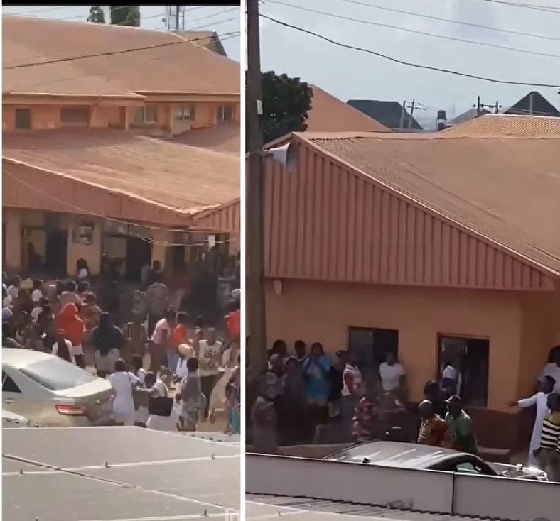 Catholic priest at Tansian University allegedly caught with female student, sparks reactions online.