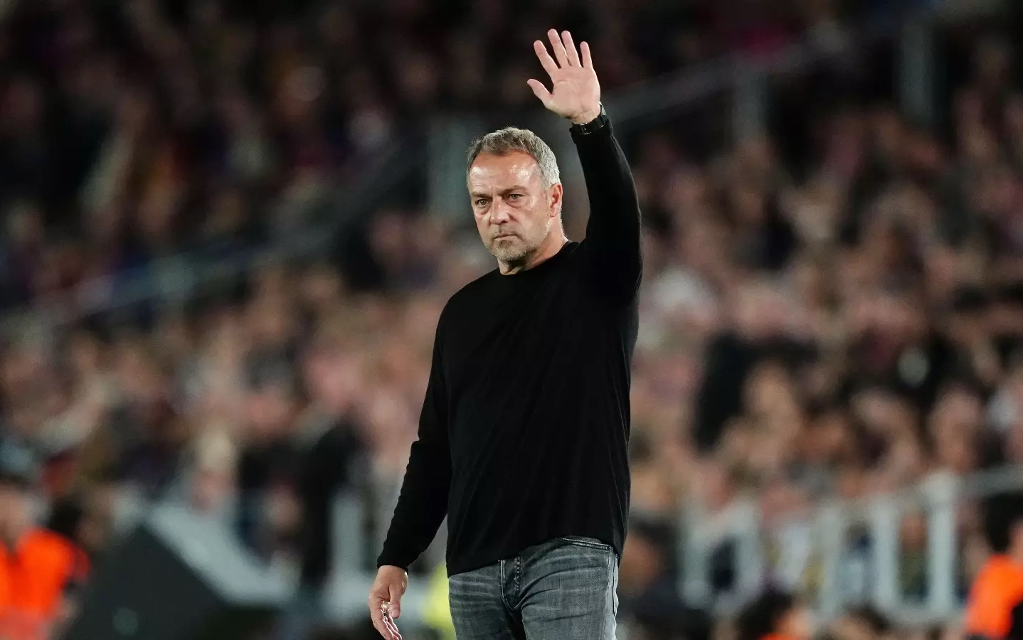 Barcelona coach Hansi Flick extends contract with the club.