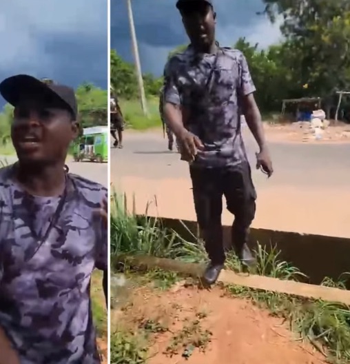Abia Police arrest officers caught harassing commuter over multiple&nbsp;phones.