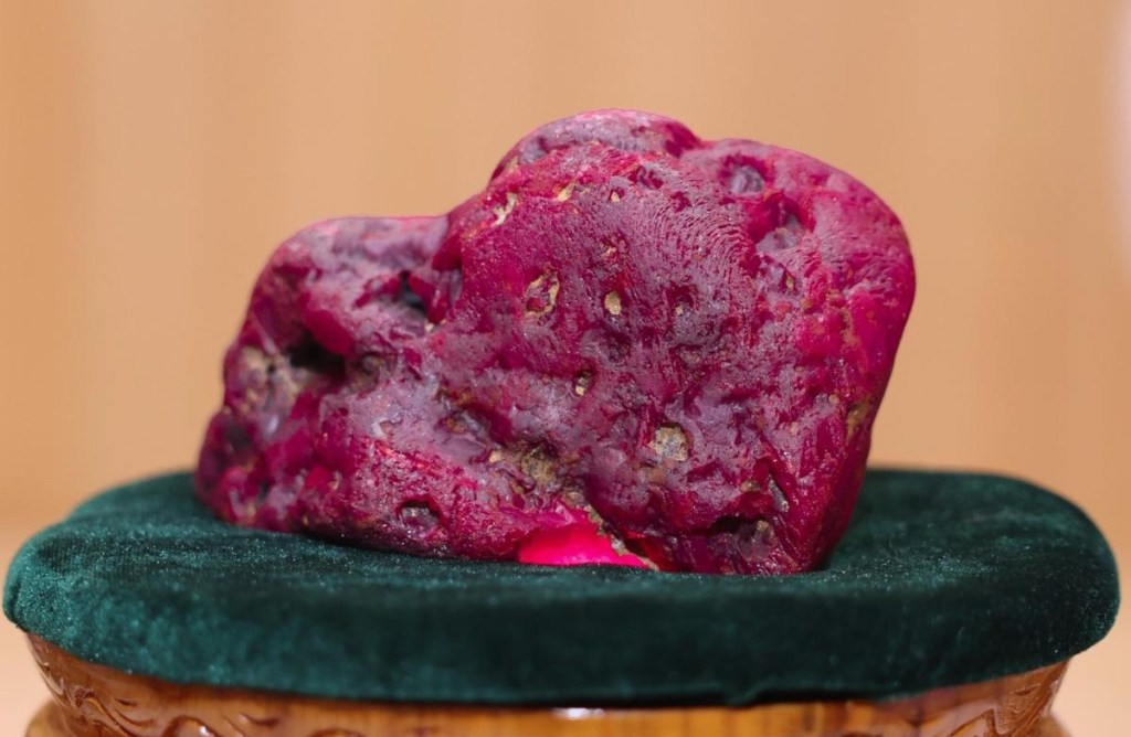 Massive 5-pound, 11,000-carat rare ruby discovered by miners in war-torn&nbsp;Myanmar.