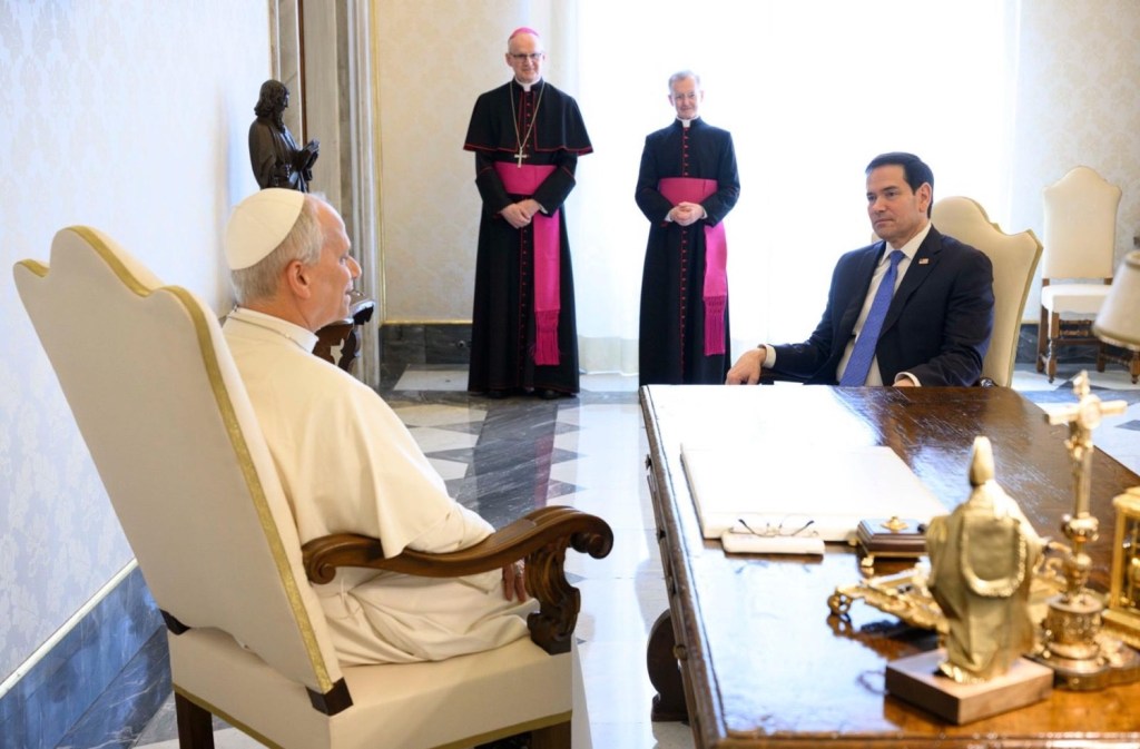 Marco Rubio meets Pope Leo XIV amid high tension with&nbsp;Trump