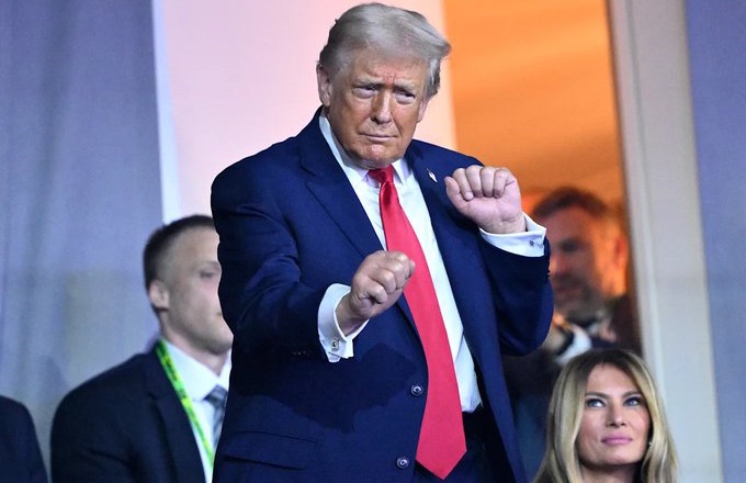 Trump reveals what his wife Melania really thinks of his dance&nbsp;moves.