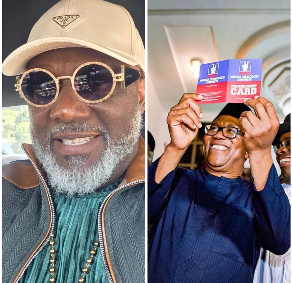 If he can not face party tribulations and crisis, how does he intend to handle Nigeria,?- Dino Melaye knocks Peter Obi for dumping ADC for&nbsp;NDC.