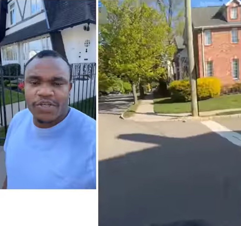Don’t let anyone deceive you, there are places better than home” — Nigerian man in U.S. shows off neighbourhood in New&nbsp;Jersey.