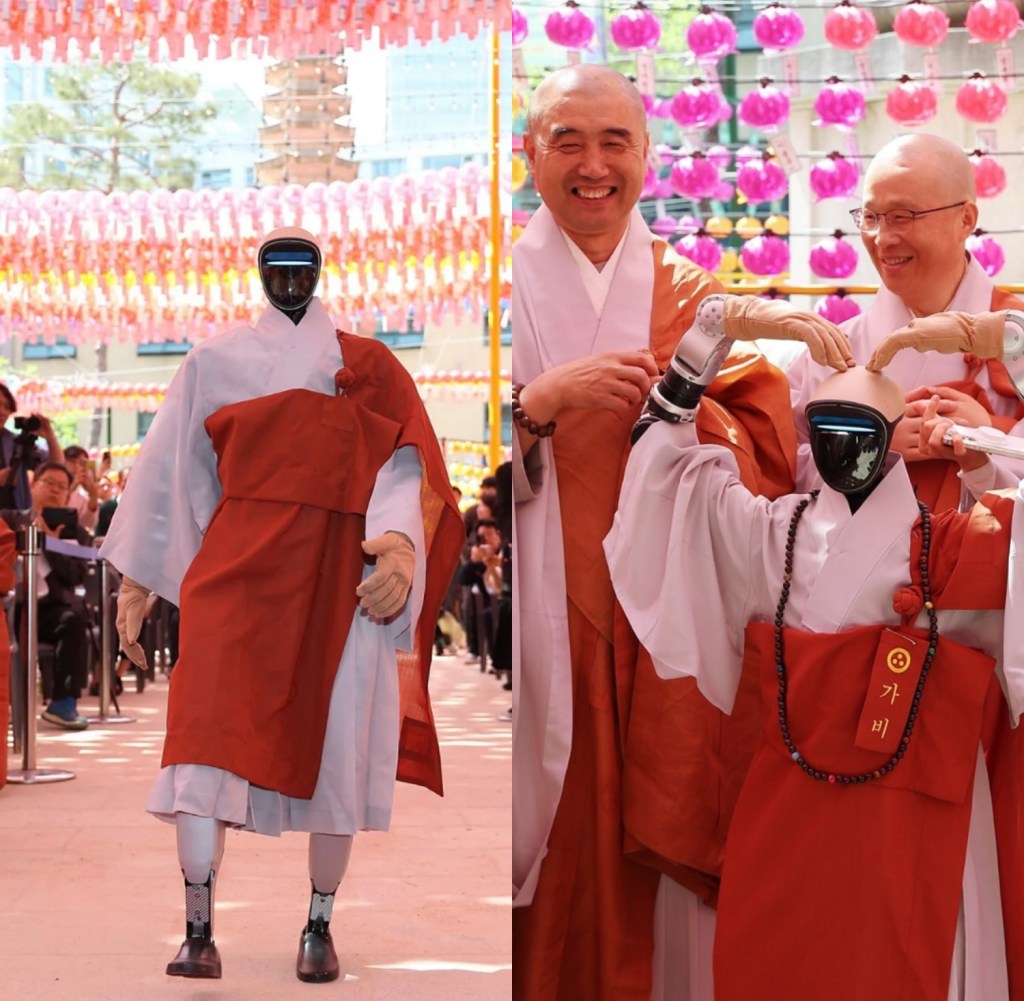 South Korea’s first humanoid robot becomes Buddhist&nbsp;monk.