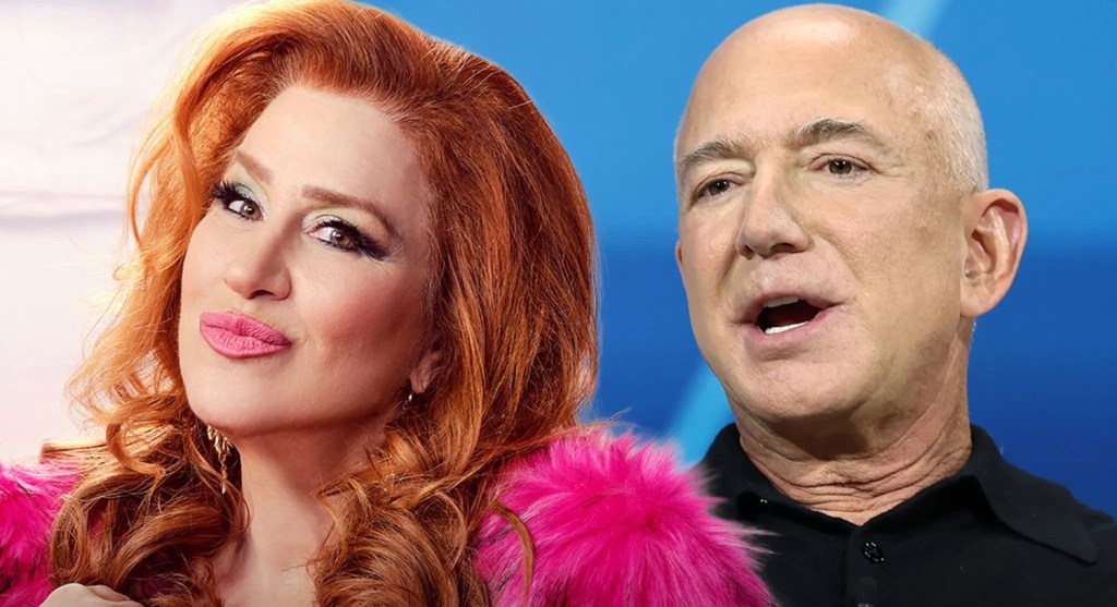 Actress Lisa Ann Walter calls billionaire Jeff Bezos ‘Temu Lex Luthor’ during Met Gala&nbsp;protest