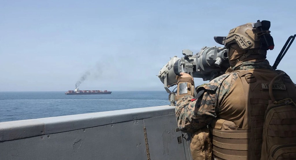 US military jet strikes Iranian Tankers as peace talks face&nbsp;uncertainty.