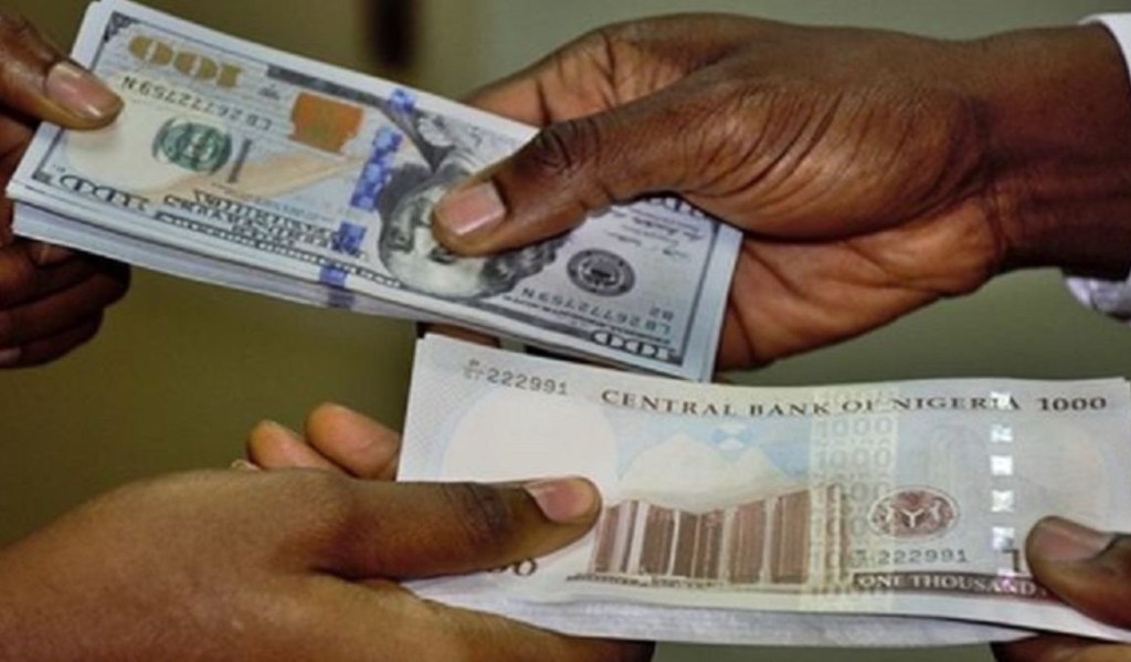 Dollar to Naira exchange rate&nbsp;today