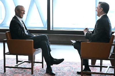 Barack Obama made headlines after jokingly suggesting that late-night host Stephen Colbert might make a better president than “some folks,” in a lighthearted comment that quickly spread&nbsp;online.