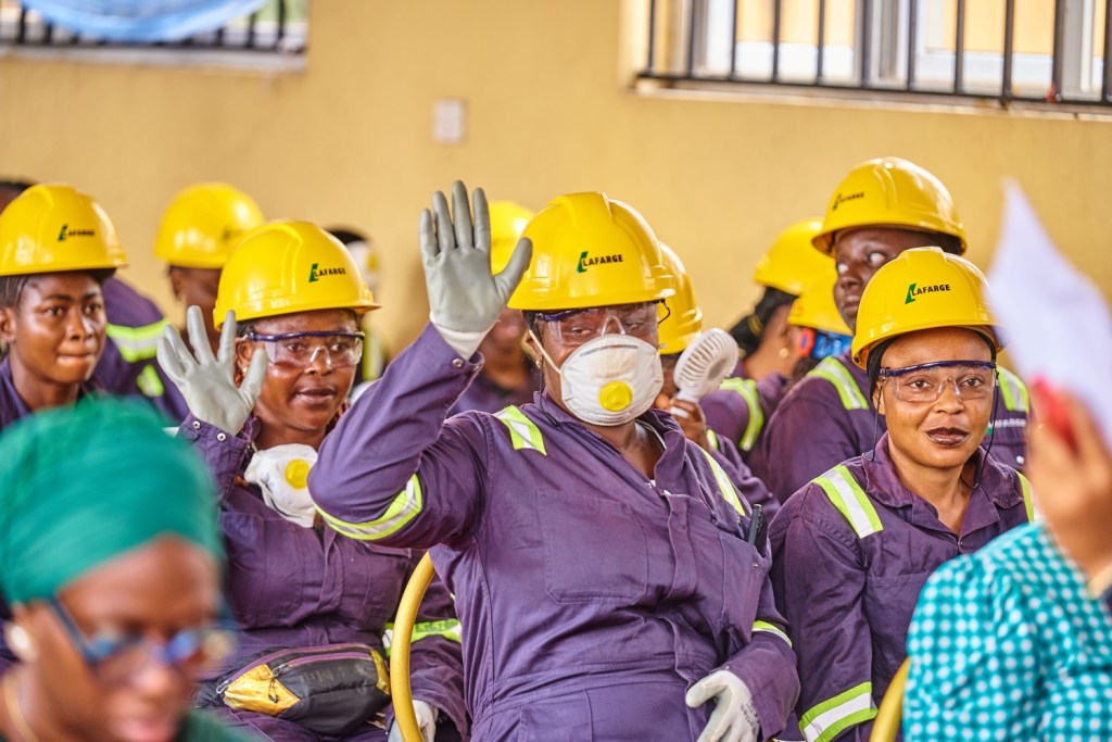 How Lafarge Africa is Empowering Women to Build Blue-Collar Careers in Construction.